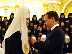 Патриарх Кирилл стал кавалером ордена Александра Невского